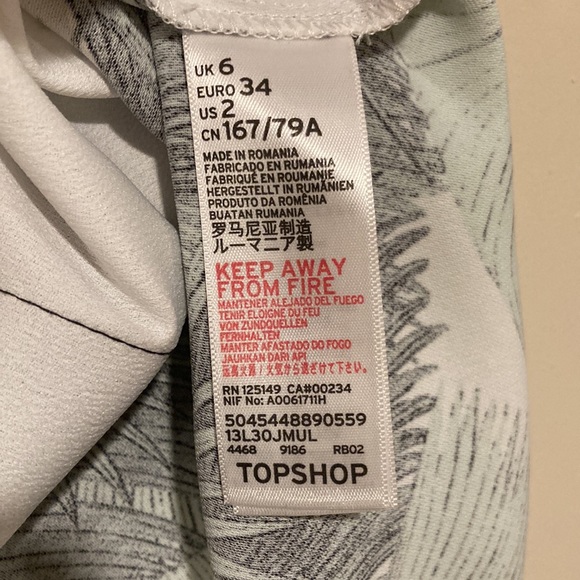 EUC TOPSHOP shirt - Picture 6 of 6